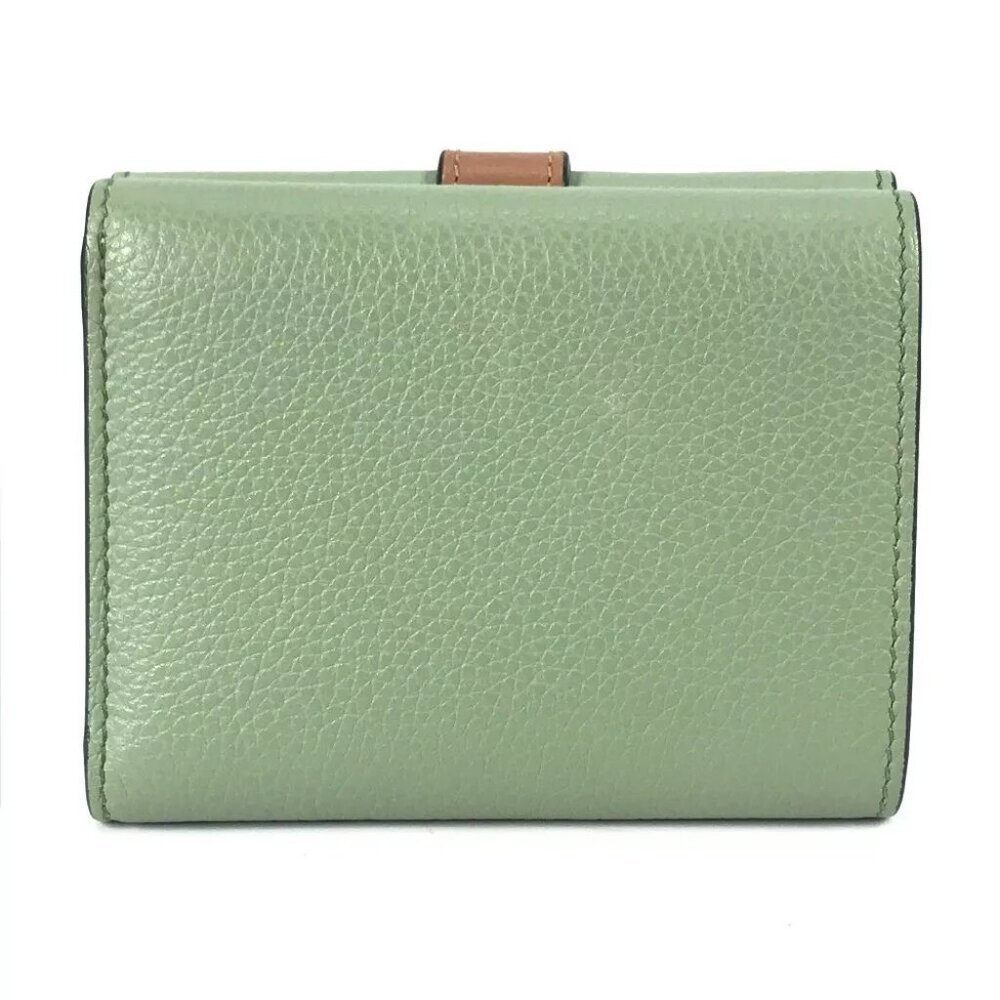 LOEWE anagram Small vertical wallet Compact wallet Trifold wallet - Picture 3 of 15